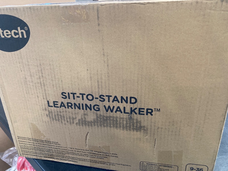 Photo 1 of VTech Sit-to-Stand Learning Walker (Frustration Free Packaging), Pink