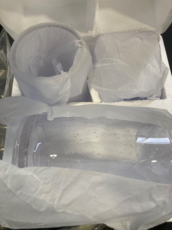 Photo 1 of ARIAMOTION Hurricane Glass Candle Holders Set, Pillar Votive,Clear Seeded Bubbles Cylinder Vase,Modern Rustic Table Centerpieces Bulk, 3 Sizes 8 Inch 5 Inch 3.5 Inch Height