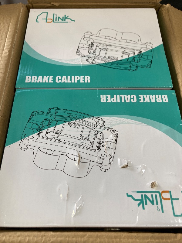 Photo 1 of 1K0615423D 1K0615424D Rear Disc Brake Caliper Assembly Without Bracket for Audi A3 2010-2013, Volkswagen Golf 2011, Jetta 2012-2018, Beetle 2014-2018 1.4L 1.8L 2.0L 2.5L Driver and Passenger Side