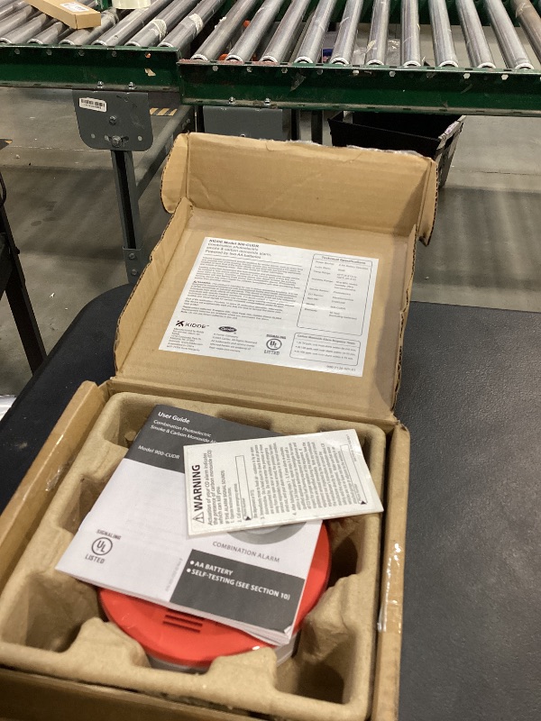 Photo 1 of Kidde  & Carbon Monoxide Detector, AA Battery Powered, LED Warning Light Indicators, 1 Pack