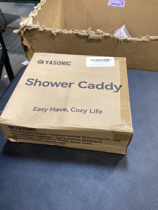 Photo 1 of YASONIC Corner Shower Caddy Organizer, Self-Adhesive Rustproof Bath Shelves with Soap Holder & 4 Hooks, Large Capacity Shower Storage Rack for Bathroom Organization, (3Pack, Silver)