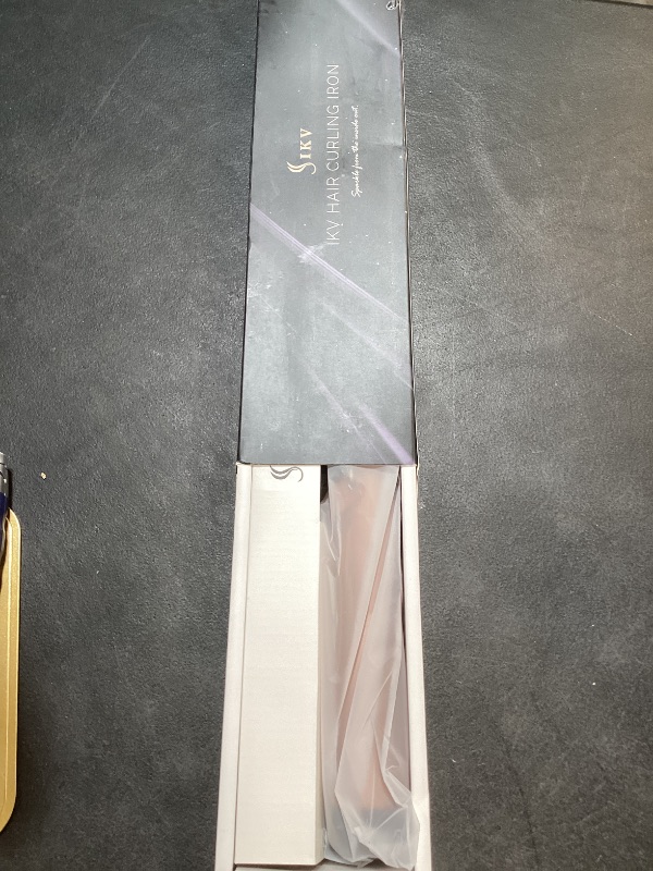 Photo 1 of 1 1/2 inch Extra Long Barrel Curling Iron, 1.5 Inch Large Barrel for Long Hair Ceramic Tourmaline