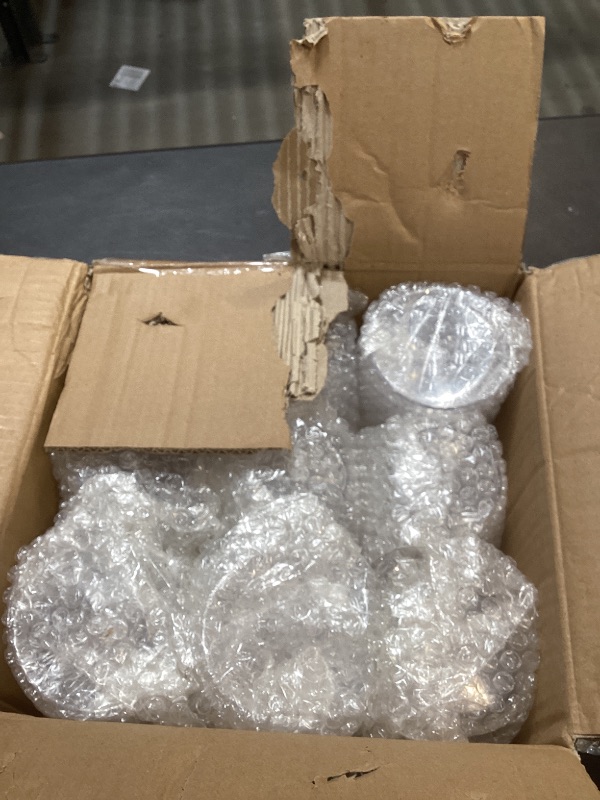 Photo 1 of Domensi 36 Pack Plastic Ribbed Wine Glasses 13 oz Acrylic Champagne Flutes with Stem Unbreakable Reusable Cocktail Champagne Glasses for Wedding Holiday Birthday Party Supplies