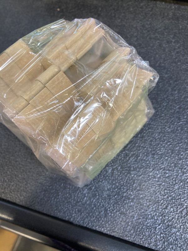 Photo 1 of 12 Pcs Easter Bunny Wood Signs Unfinished Rabbit Wood Blocks Mini Wooden Table Signs Bunny Wooden Cutout for Easter Spring DIY Crafts Table Centerpieces Holiday Party Supplies