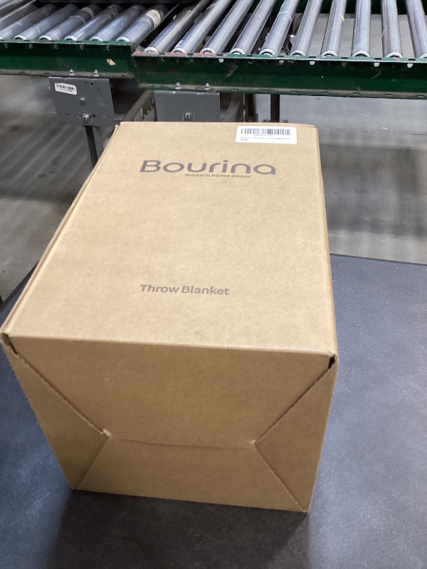 Photo 1 of BOURINA Mustard Throw Blanket 60x80 Inches Throw Textured Solid Soft Sofa Throw Couch Knitted Decorative Blanket