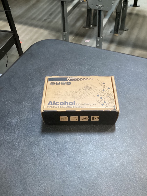 Photo 1 of 2026 Upgraded Breathalyzer, Breathalyzers for Alcohol with LCD Digital Display, Portable Alcohol Breathalyzer Tester for Home Use(10 Mouthpieces)