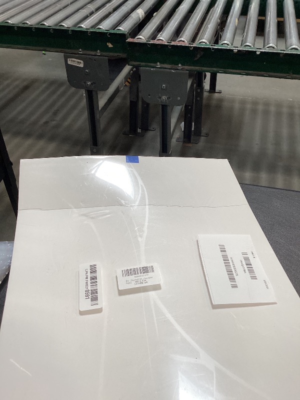 Photo 1 of 2 Pack Small Trifold Poster Board 26" x 17", White Corrugated Project Boards for Science Fairs, School Projects and Event Displays