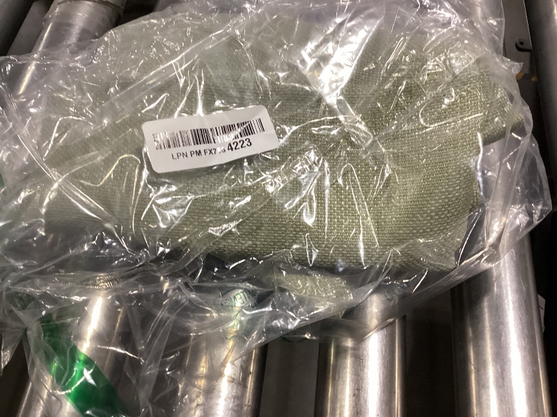 Photo 1 of Chyhomenyc Light Green Curtains 30 Inch Length, Faux Linen Textured Small Cafe Curtains, Light Filtering Short Curtains for Bedroom Curtains Window, 30x30 Inch, 2PCS