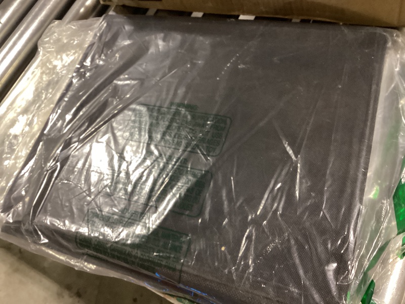 Photo 1 of BALEINE File Organizer Box with Lid, Collapsible File Folder Organizer with Plastic Slide, Hanging File Folder Box for Office Document Storage (1 Pack, Black)