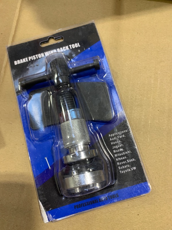 Photo 1 of Bittwee Car Brake Piston Wind Back Tool, 3pcs/Set Brake Caliper Piston Rewind Tool, Auto Rear Brake Pad Wind Back Tool, Brake Caliper Wind Back Tool for Replacement of Rear Brake Pad