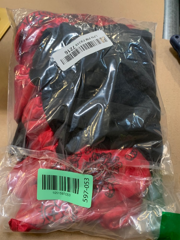 Photo 1 of Simplecc Women Little Red Riding Hood Costume Christmas Halloween Party Dress with Cape (XS)