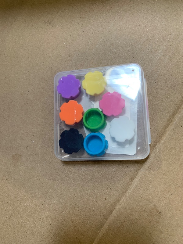 Photo 1 of 3ml Glass Vial Caps, Peptide Vial Caps, Silicone Protective Caps for 1ml 2ml 3ml Glass Vials, Reusable Vial Covers for Peptide Storage and Vial Boxes (8Pcs / 8Colors)