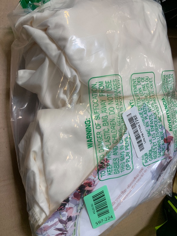 Photo 1 of 10x10ft Wrinkle Free Ivory Backdrop Curtain for Parties Soft Fabric Drapes Wedding Ivory Curtain Backdrop for Birthday Party Decorations Background for Photography 5x10ft,2 Panels