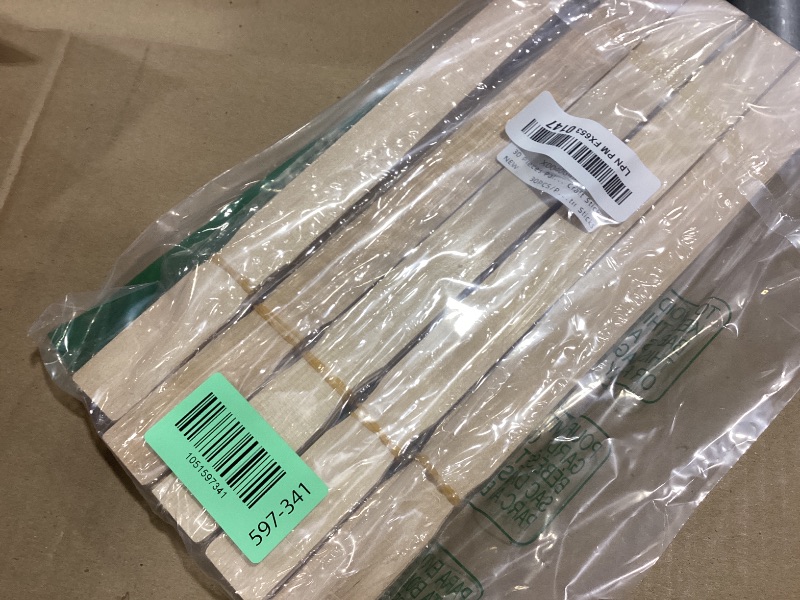 Photo 1 of 30 Pieces Paint Stir Sticks, 12 Inch Long Wooden Paint Stirrers for Mixing Paint, Paint Sticks for Library Markers or Garden Plant Labels, Mixing Sticks for DIY Craft Sticks