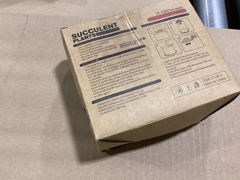 Photo 1 of 2 Pack Artificial Succulent Plants with Subtle Peach Scent, Faux Indoor Plants for Home Decor, Small Fake Plant for Bathroom, Bedroom, Office Decor, Aesthetic Room Accessories, Housewarming Gift