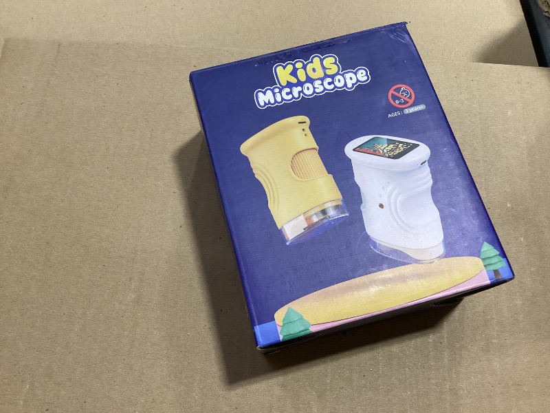 Photo 1 of 1000X Handheld Digital Microscope for Kids: Pocket Microscope with 2.0" IPS Screen - STEM Toys Birthday Gifts for Girls Boys Child - Portable Edu Science Kits Toddler Age 3-6 6-12