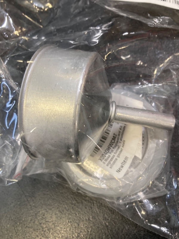 Photo 1 of Moka Express Replacement Funnel Kit, 1 Espresso Funnel, 1 Aluminum Filter, and 3 Silicone Gasket Seals (6 Cups)