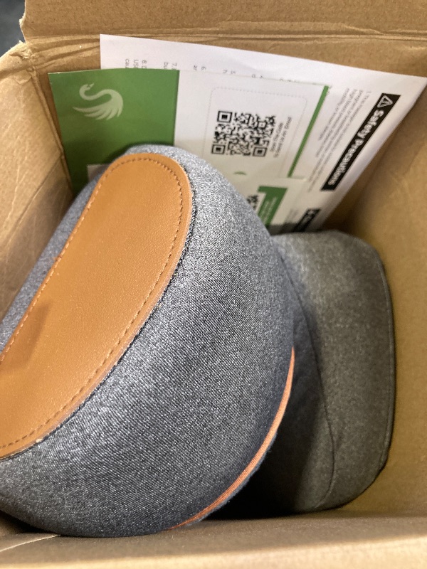 Photo 1 of 3-in-1 Neck Massager for Pain Relief Deep Tissue with Heat, Portable Memory Foam Cervical Massager Pillow with Traction for Neck Hump Comfort & Shoulder Relaxation at Home/Office/Travel (Corded)