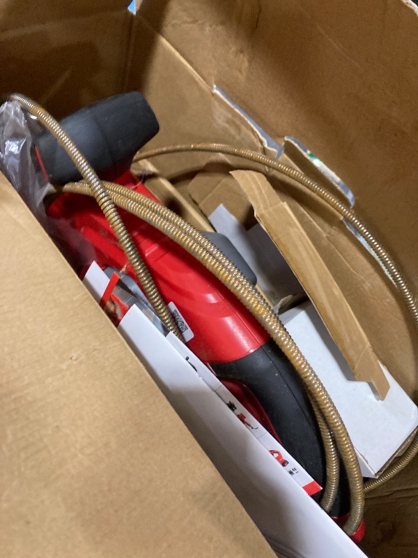 Photo 1 of POPULO 20V Cordless Electric Drain Auger-Efficient 25Ft Auto-Feed Drain Snake with Replaceable Cable,2.0Ah Battery,Charger,Storage Bag & Gloves for Kitchen,Bathroom,Shower Pipes (3/4"-2")"