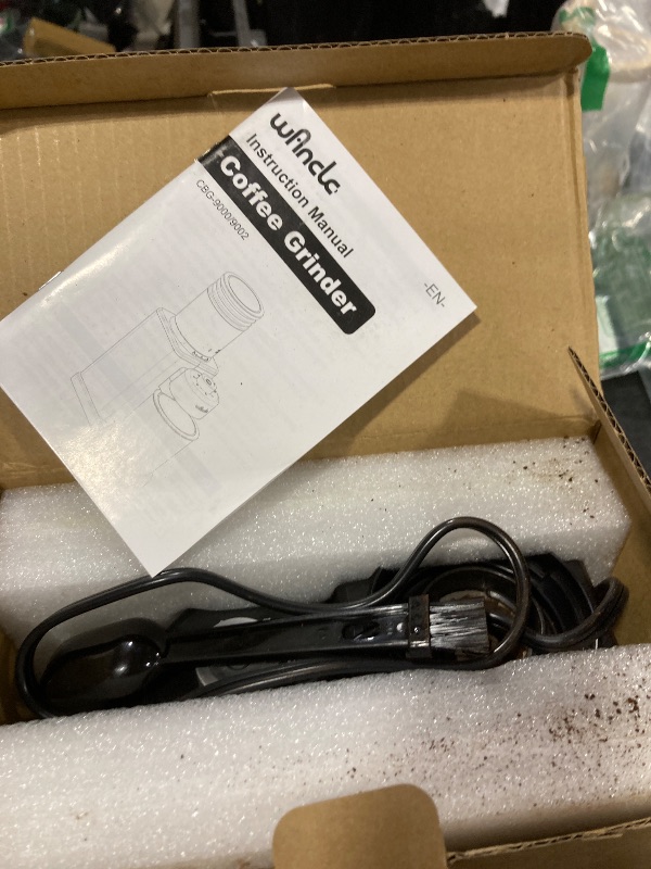 Photo 1 of Wancle Conical Burr Coffee Grinder Electric - 200W Compact Automatic Coffee Bean Grinder with 25 Setting Adjustable, Low Noise Espresso Coffee Grinder,One-Touch Operation with Self-Cleaning Blower