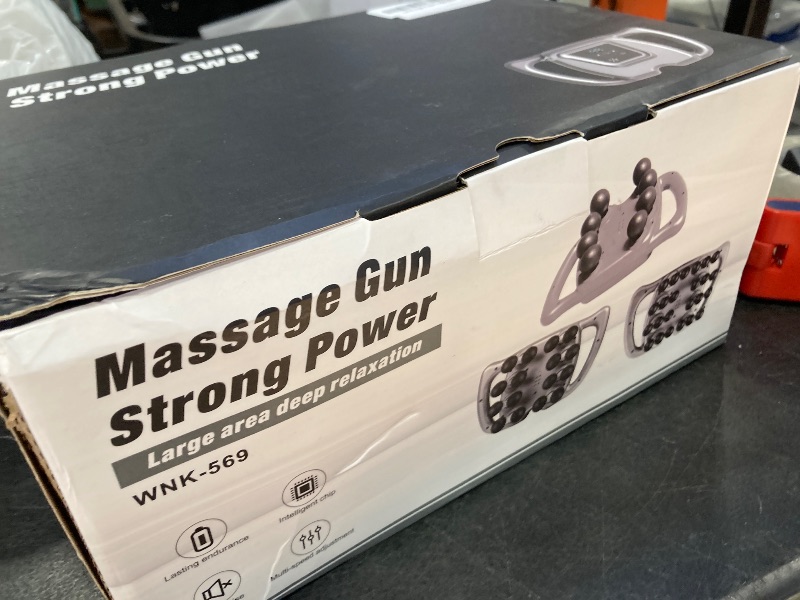 Photo 1 of 24 Head Massage Gun Deep Tissue Percussion Muscle Massager - 99 Speeds 9 Modes Handheld Electric Back Massager for Athletes, Quiet Fascia Gun for Neck Shoulder Pain Relief, Gifts for Men Women