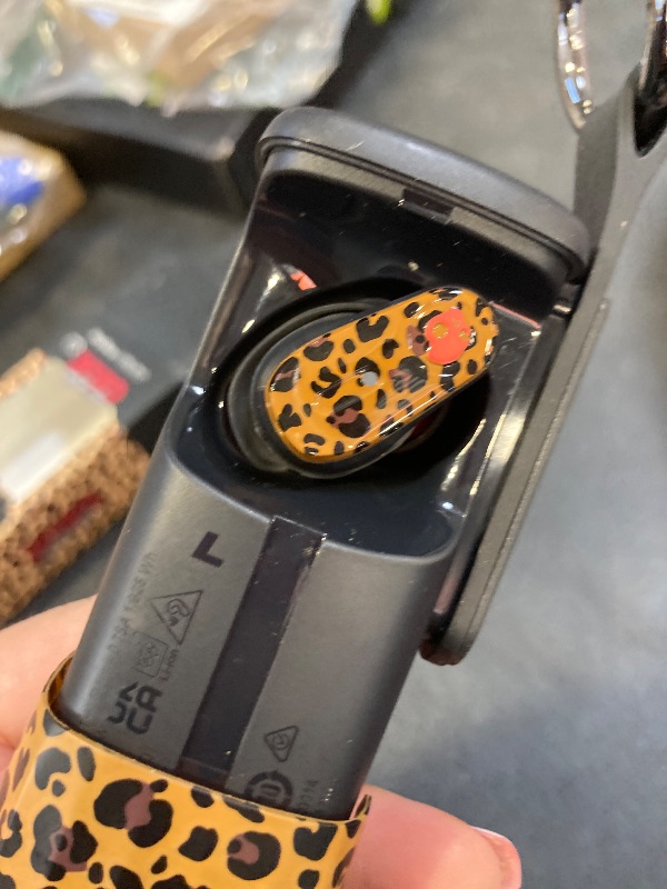 Photo 1 of Skullcandy Method 360 ANC Wireless Earbuds, Sound by Bose, Bluetooth Headphones, Premium Noise Cancelling, Up to 40 Hrs Battery, Sweat and Water Resistant, Microphone for iPhone Android - Leopard