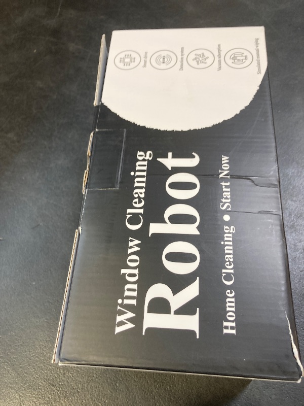 Photo 1 of EAEGE Automatic Window Cleaning Robot for Hard-to-Reach High Windows with 3000Pa Strong Suction, Dual-Nozzle, Power Failure Protection & Safety Rope, 3 Intelligent Paths,