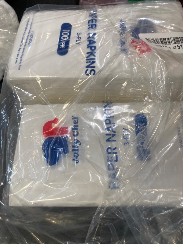 Photo 1 of 200 Pack Paper Napkins Disposable Guest Towels, Premium Quality 3-ply Dinner Napkins Soft, Absorbent Paper Hand Towels for Party or Wedding