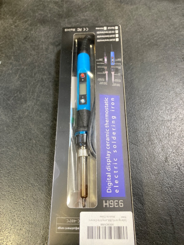 Photo 1 of Soldering Iron Kit, 80W 110V Fast Heat up in 10s LCD Digital Adjustable Temperature Soldering Gun Thermostatic Soldering Kit for Electronic
