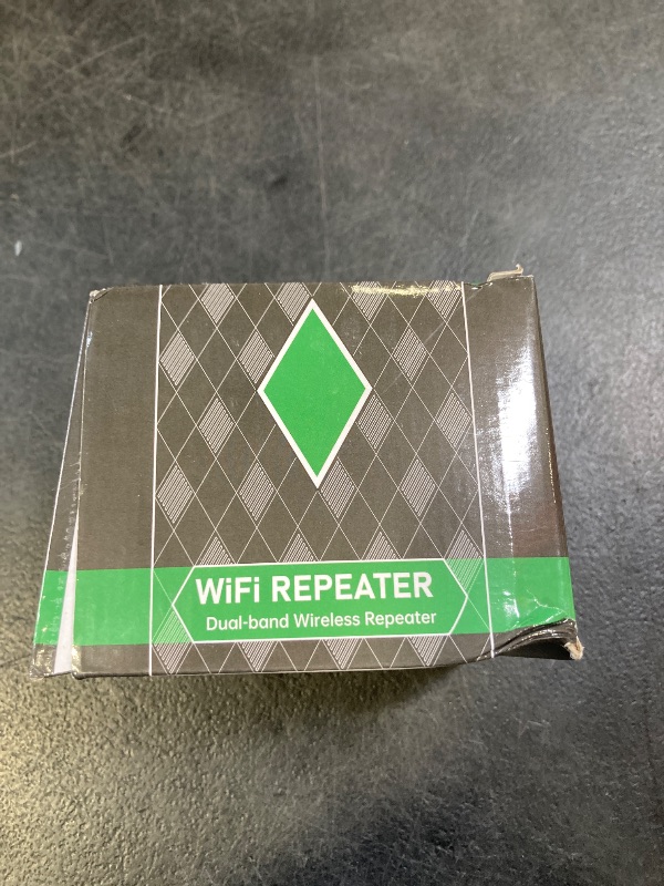 Photo 1 of WiFi Extender Signal Booster, Internet Wireless Repeater for Home Coverage up to 10000sq.ft and 35 Devices, 1200Mbps WiFi Booster with Ethernet Port, Dual Band 2.4G/5G, 4 Antennas