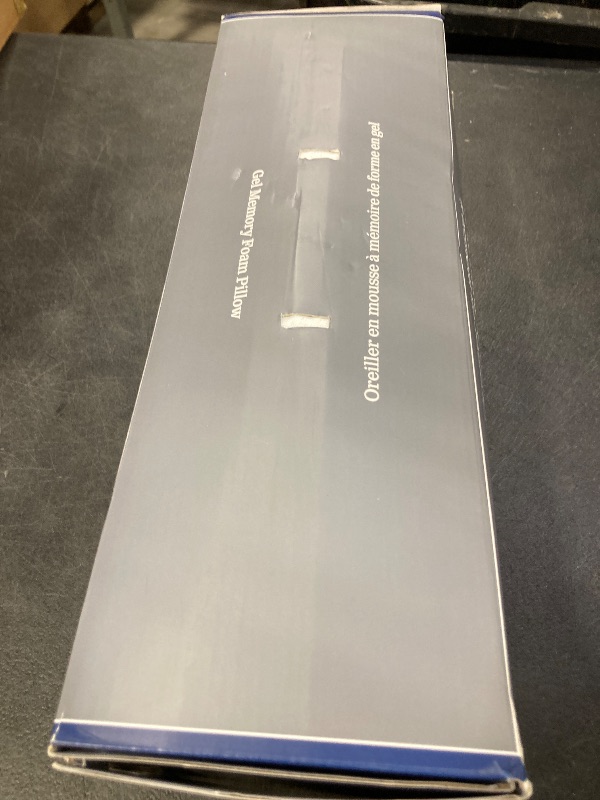 Photo 1 of Weekender Gel Memory Foam Pillow - Queen Size - 1-Pack - Medium Firm Feel - Neck and Shoulder Support - Side & Back Sleepers - Home, Hotel, & Hospital Essentials - CertiPur Certified