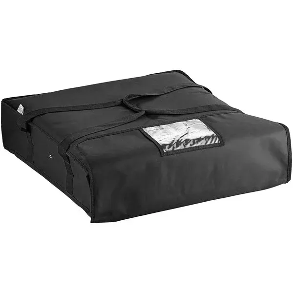 Photo 1 of Choice Insulated Pizza Delivery Bag, Black Nylon