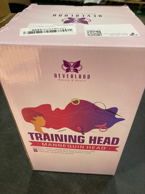 Photo 1 of 20" Mannequin Head Human Hair,100% Real Hair Mannequin Head,Cosmetology Human Hair Mannequin Doll Head for Hair Styling,Practice Braiding Styling Head with Table Clamp Suitable for Hair Extensions