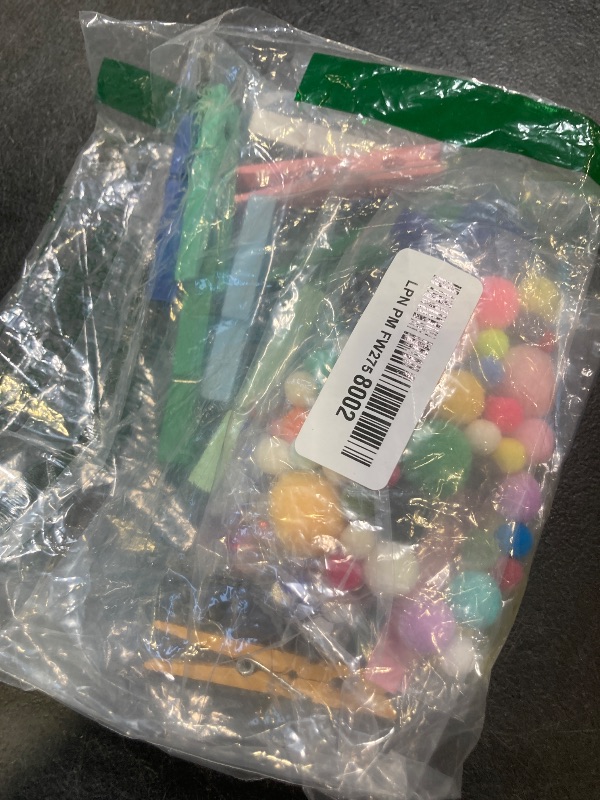 Photo 1 of 80 Set Cheer Pins Spirit Clips Clothes Wooden Pins for Backpacks Include 90 Mini Resin Animals 30 Mini Bows 500 Beads Cheer Clothespins Decorations Ribbon Team Classroom Cheer Gifts Bulk?Colorful?