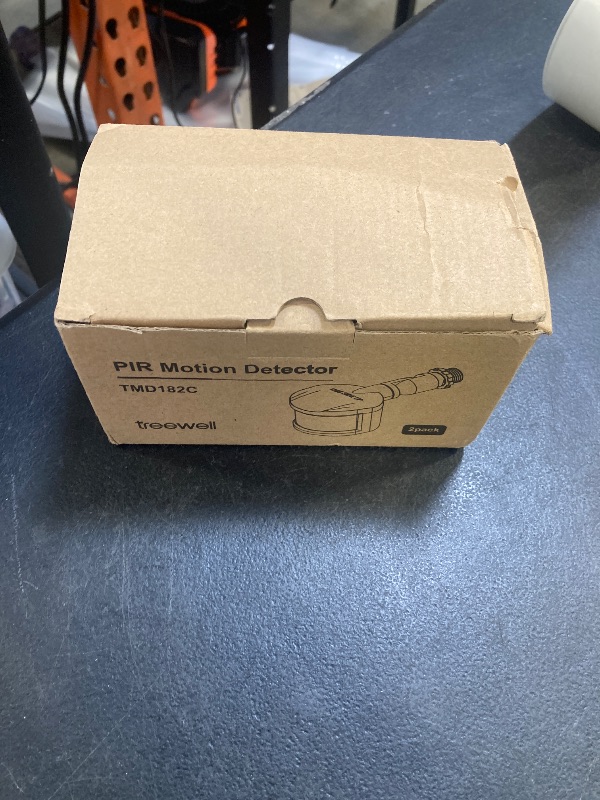 Photo 1 of 2 Pack Motion Sensor, 180-Degree Replacement Motion Detector, Adjustable Time & Detection Sensitiity Up to 60 Feet Range, 3 Working Modes Pir Motion Sensor for Security Floodlight, Black, UL Listed