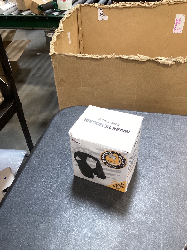 Photo 1 of Magnetic Cup Holder Pure Force | Features 2 Ultra-Strong Neodymium Magnets | Holds up to 20lbs | Perfect for Cans, Travel Mugs, Bottles, Tumblers etc. | Easily Removable Without Leaving Any Marks