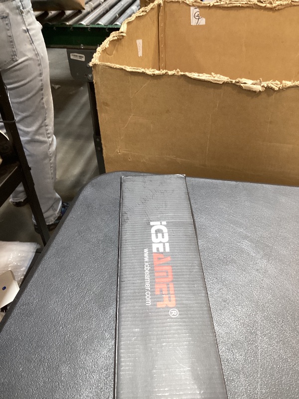 Photo 1 of 10.6" ICBEAMER Clip On Rear View Mirror | Convex Clear Tint, Panoramic Wide Angle HD Glass, Anti Glare, Universal Fit for Car, SUV, Truck | Eliminates Blind Spots (1 Pack)