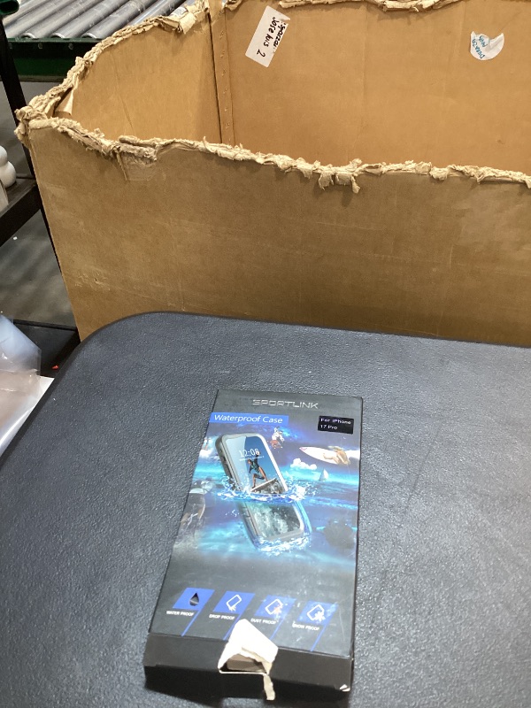 Photo 1 of SPORTLINK for iPhone 17 Pro Case - IP68 Waterproof Military Protective Full Body Heavy Duty Shockproof 360 Sealed Dustproof with Camera Screen Protector Phone Cover for iPhone 17 Pro 6.3" Black