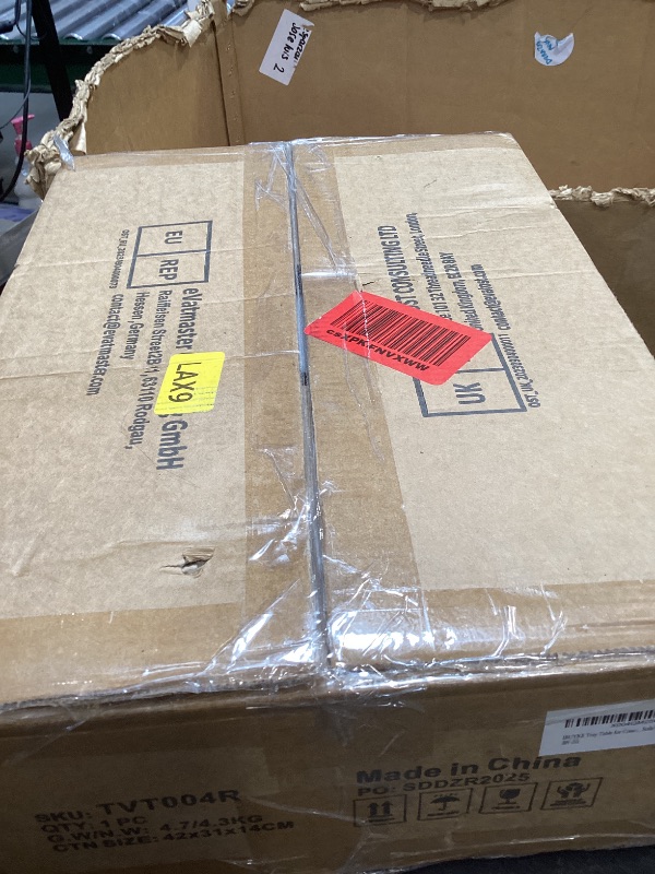 Photo 1 of IBUYKE C Shaped Side Table, Angle Adjustable, 360° Swivel Height Adjustable End Table for Small Spaces, for Phone Computer & Tablet, Modern Small Coffee Snack Table for Sofa/Bed, Natural UTVT004R