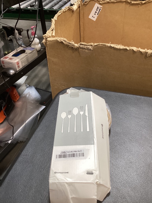 Photo 1 of KINGSTONE Gold Silverware Set, 20-Piece Forged Flatware Set Cutlery Set Premium Stainless Steel, Service for 4, for Kitchen, Home, Wedding, Party, Mirror Polished and Dishwasher Safe