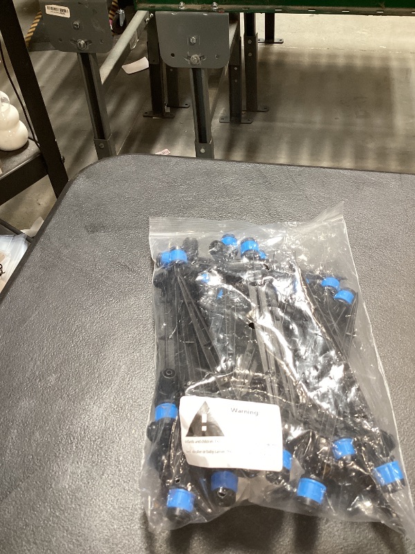 Photo 1 of 25 Pcs Drip Irrigation Fan Emitter for 1/4" Irrigation Tubing, Adjustable Water Flow Irrigation Spary Dripper with Stake Drip Micro Drip Irrigation Sprayer Emitter for Irrigation Watering System