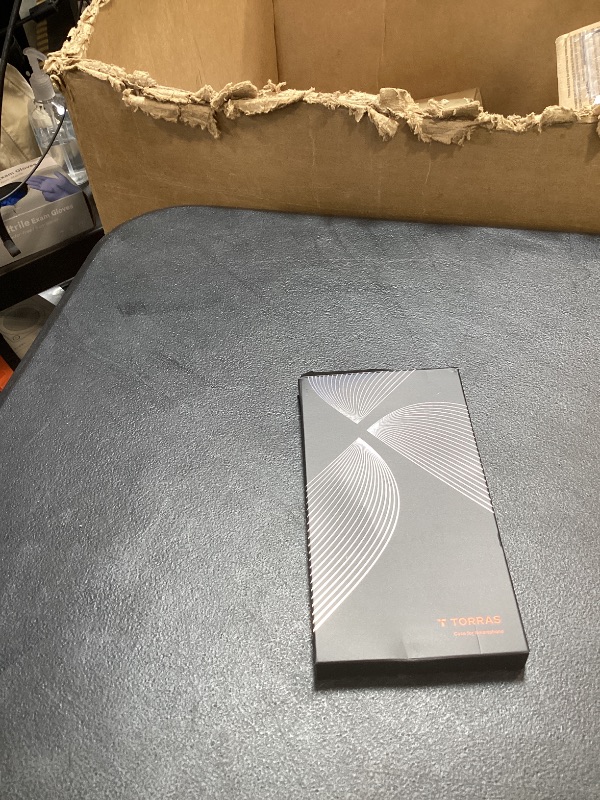 Photo 1 of TORRAS Shockproof Galaxy S22 Case, [Military Grade Drop Tested] Translucent Matte Hard Back & Soft Edge Slim Protective for Samsung S22 Case 5G Guardian Series, Black