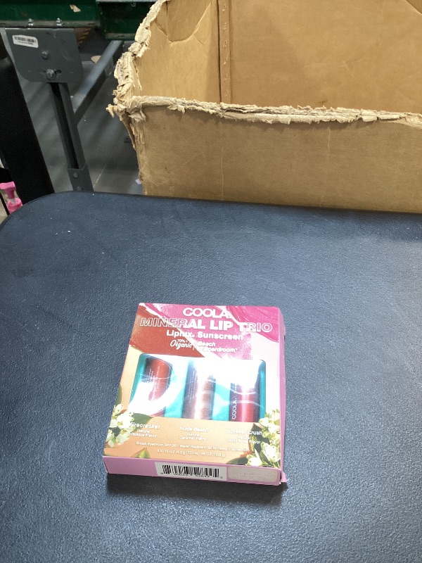 Photo 1 of COOLA Organic Tinted Lip Balm & Mineral Sunscreen with SPF 30, Dermatologist Tested Lip Care for Daily Protection, Vegan, Variety Pack, 0.15 Oz Each