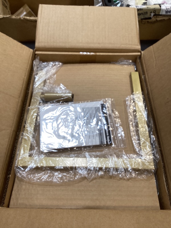 Photo 1 of 25" Modern Gold Chandelier for Dining Room, No Assembly Required Gold Dining Room Light Fixture Over Table, Industrial Metal Hanging Pendant Lights Fixture for Kitchen Island, Entryway, Foyer