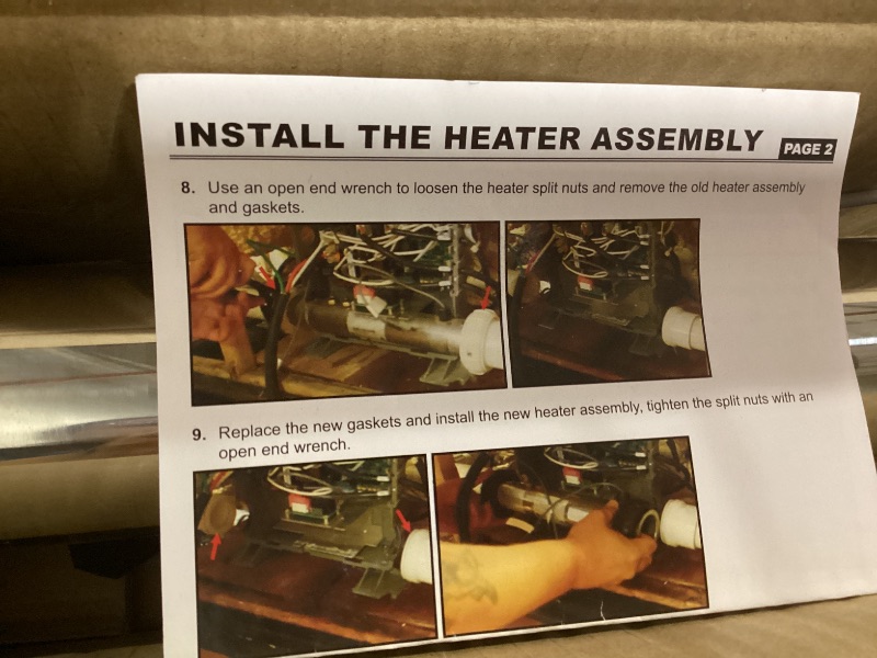 Photo 1 of Heater assembly