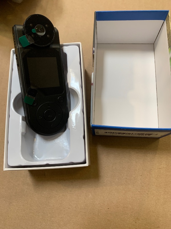 Photo 1 of 1.5”Screen Mini Body Camera Video Recording with 64GB Memory Card,1080P Wearable Personal Bodycam with 180° Rotating Lens Night Vision Motion Detection, Body Worn Camcorder for Travel/Outdoor/Work