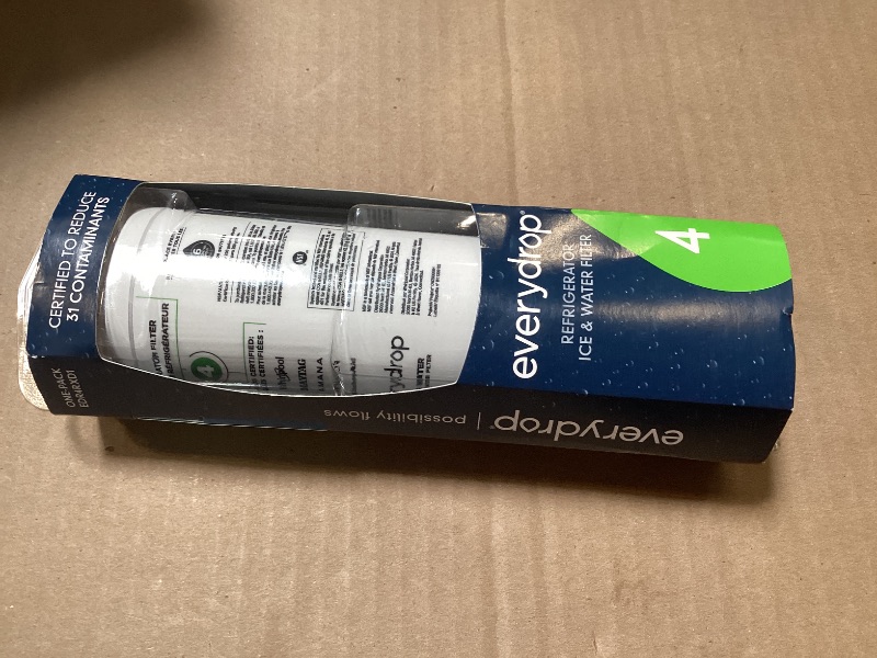 Photo 1 of everydrop® by Whirlpool Ice and Water Refrigerator Filter 4, EDR4RXD1, Single-Pack