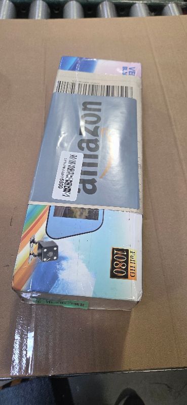 Photo 1 of 4.5 Inch Mirror Dash Cam Backup Camera 1080P Front and Rear View Mirror Camera for Cars Dual Lens Cam Loop Recording 150°Wide Angle G-Sensor Parking Assistance Loop Recording