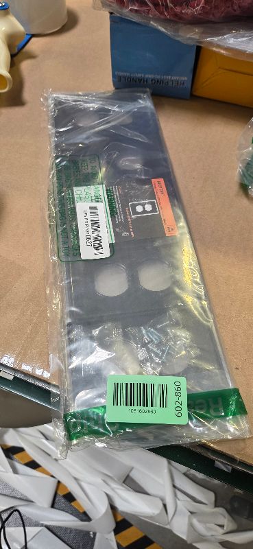 Photo 1 of [10 Pack] BESTTEN 1-Gang Duplex Wall Plate, Standard Size, Unbreakable Polycarbonate Receptacle Outlet and Switch Cover, UL Listed, Black