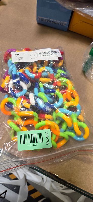 Photo 1 of 20 PCS Multicolored Quiet Fidgets Toys for Unique Fidget Experience, Anti Anxiety Sensory Toys Combine into New Shapes, Brain Imagination Tools, Relax Therapy Educational Toy for Kids Boys Adults